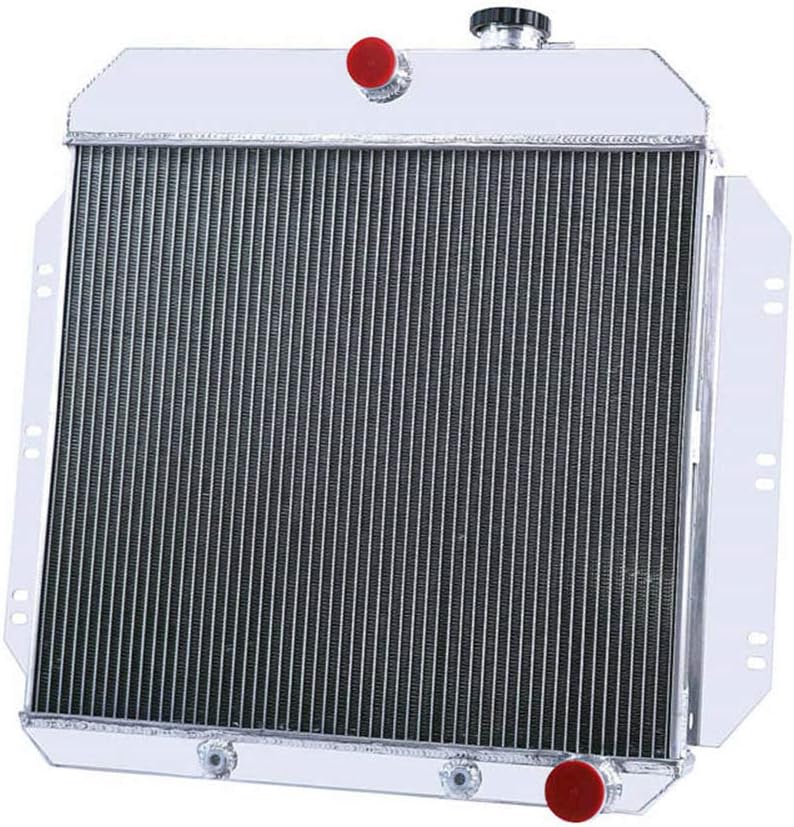 3 Row Core Aluminum Radiator with 16" Fan and Thermostat Relay Wire Kit P691