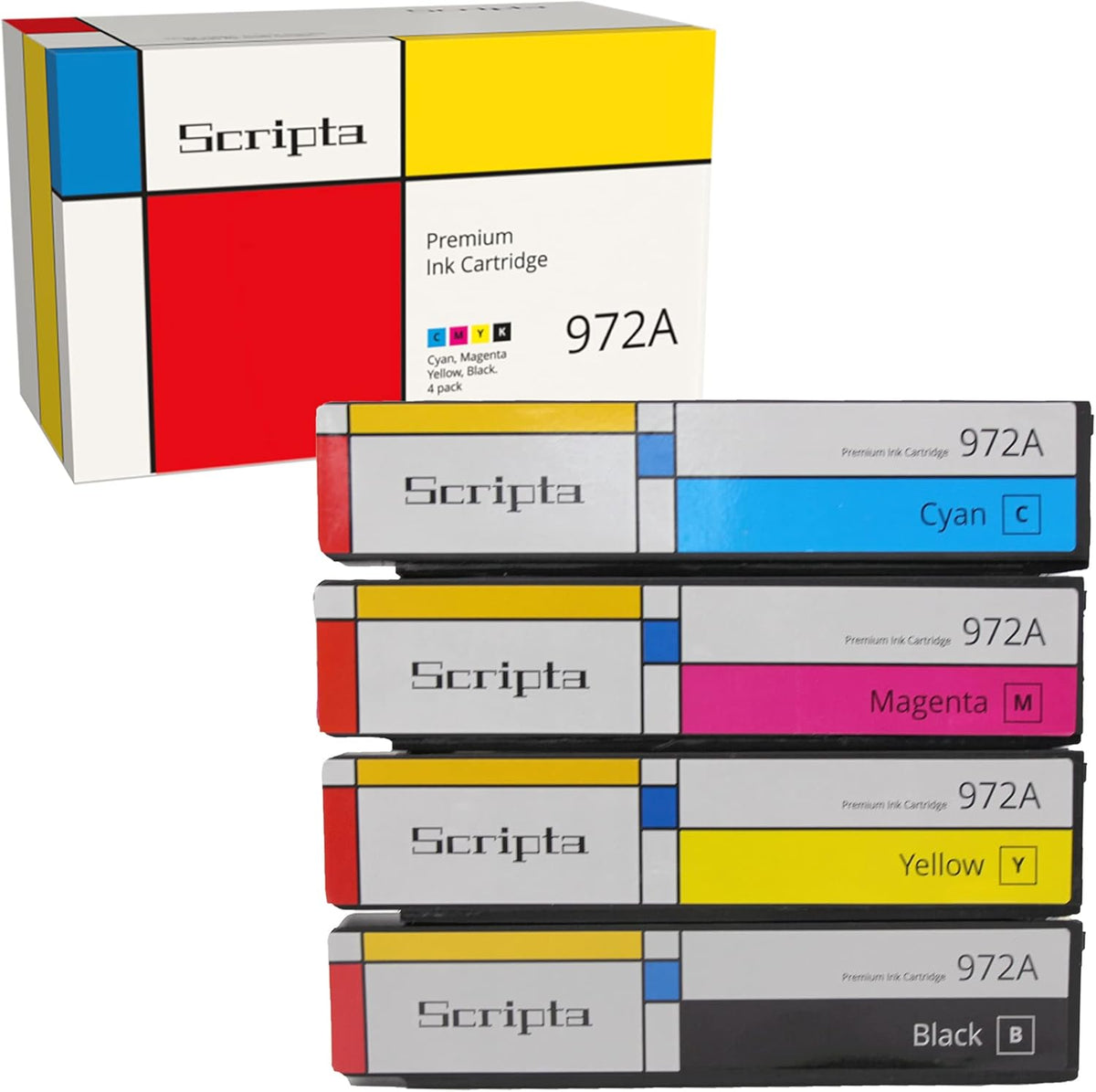 4-Pack Toner Cartridge M1842
