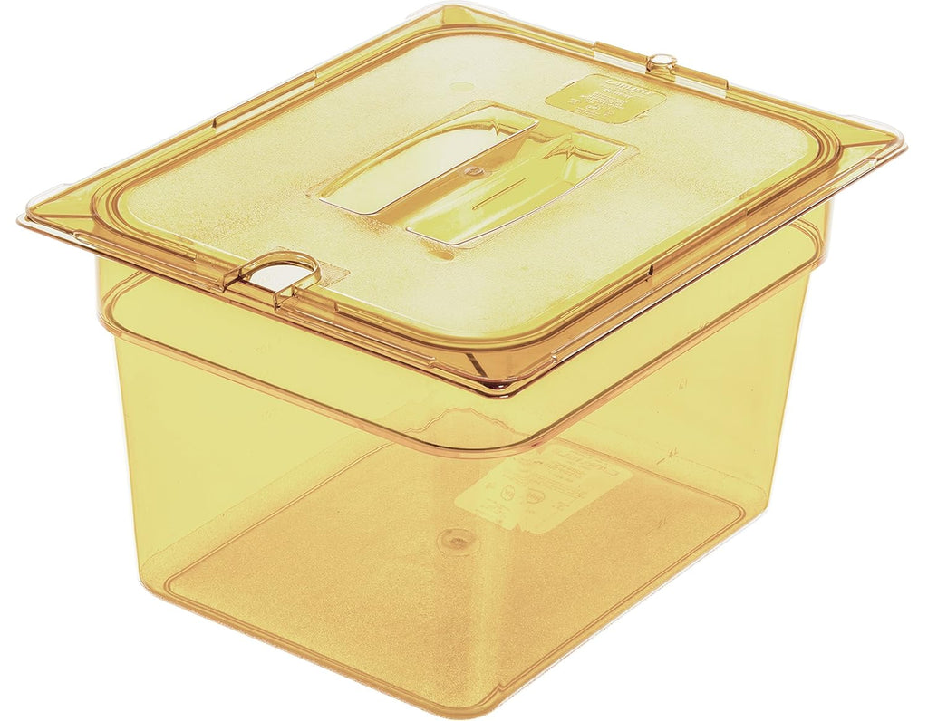 Amber Half Size 8" Deep Food Pan, Pack of 2 L268