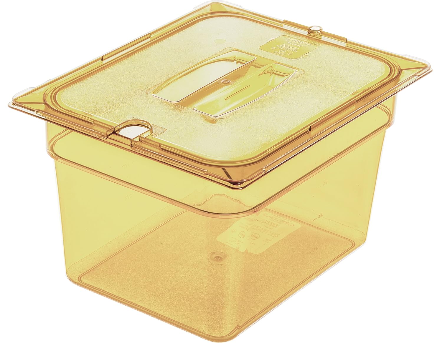 Amber Half Size 8" Deep Food Pan, Pack of 2 L268