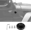 Red Aluminum Antenna Base Pack of 2 P8060