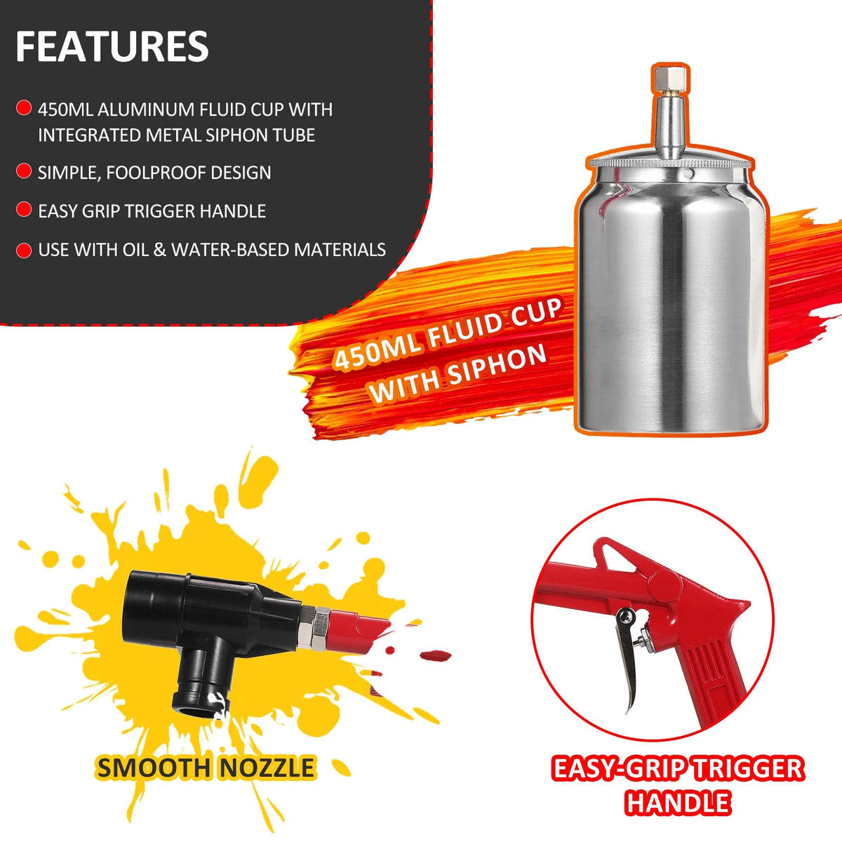 Sand Blaster Sandblaster Nozzle Abrasive Kit R4835