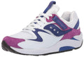 White Purple Suede Sneakers S2961