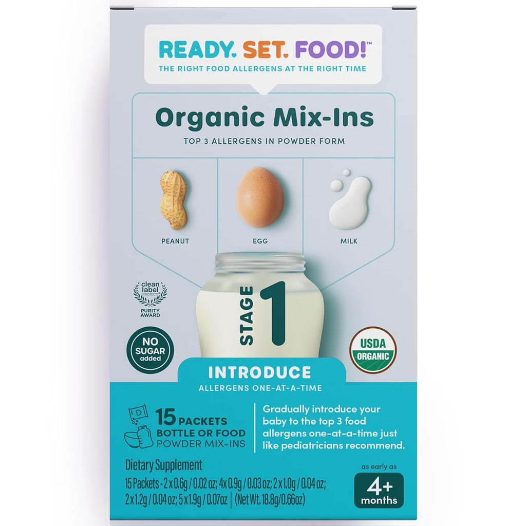 Organic Early Allergen Introduction Mix-Ins, Stage 1 15 Day, Unflavored H749661