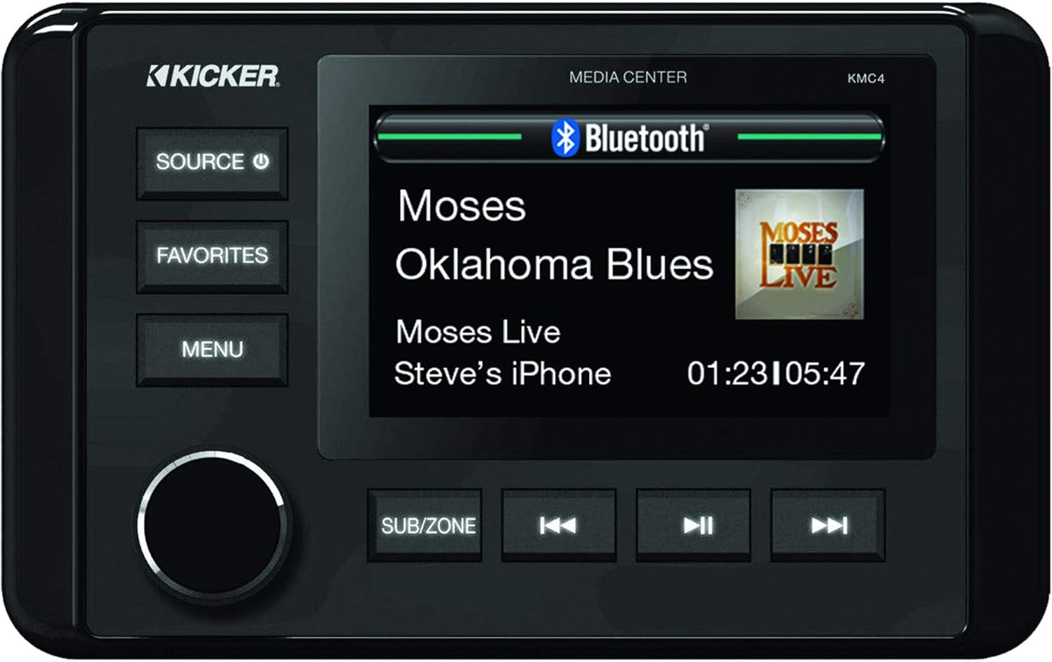 White Marine Radio with Dash Kit X47426