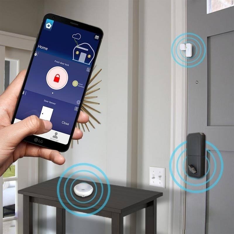 Satin Nickel Smart Lock and Deadbolt N6294