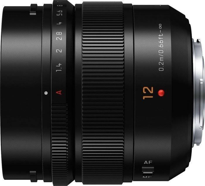 12mm F/1.4 Black Lens D793745