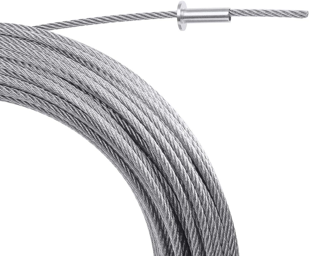 120 Pack Stainless Steel Protector Sleeves for Deck Cable Railing Z1601
