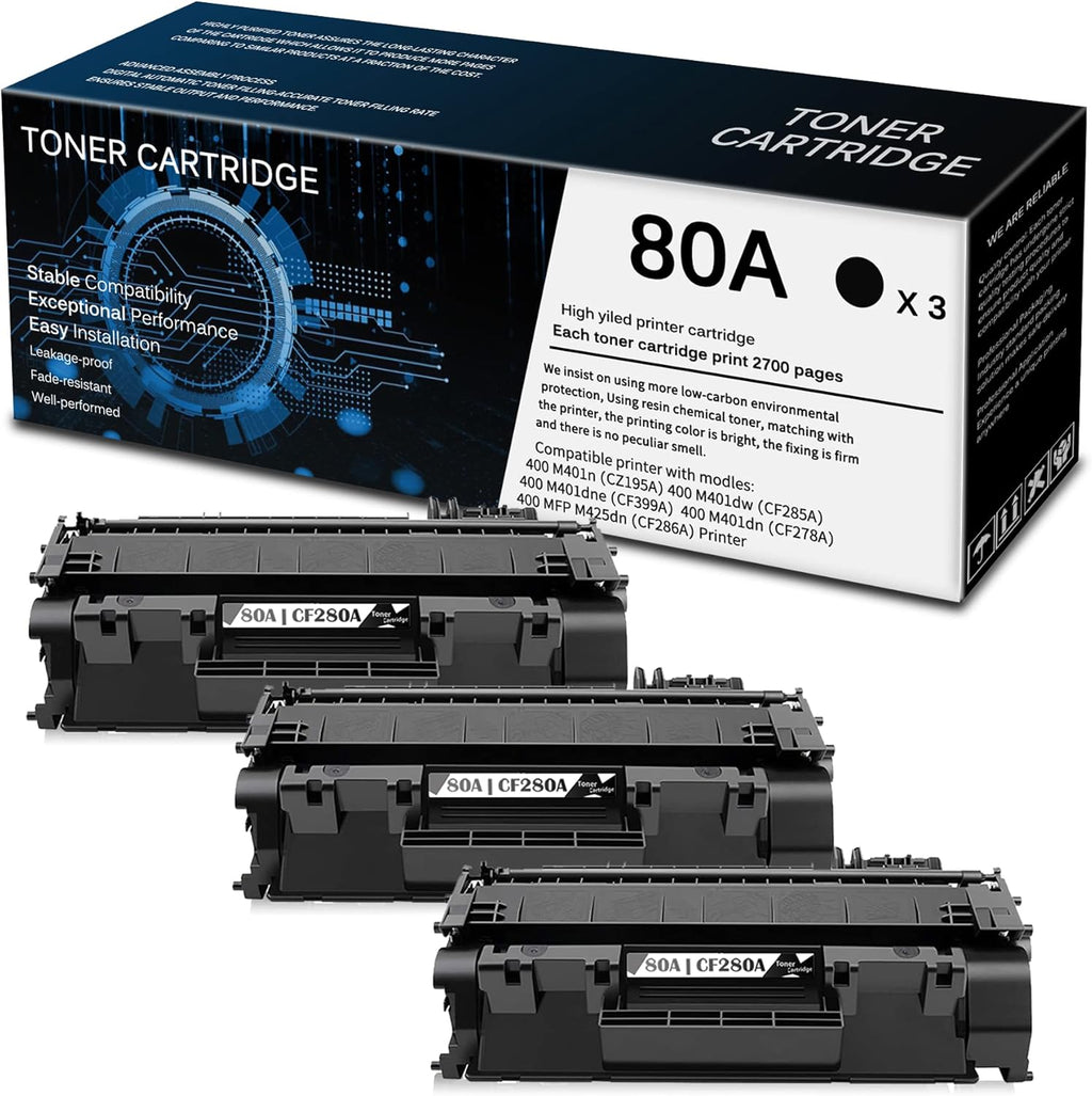 Black Toner Cartridge 3 Pack S934035