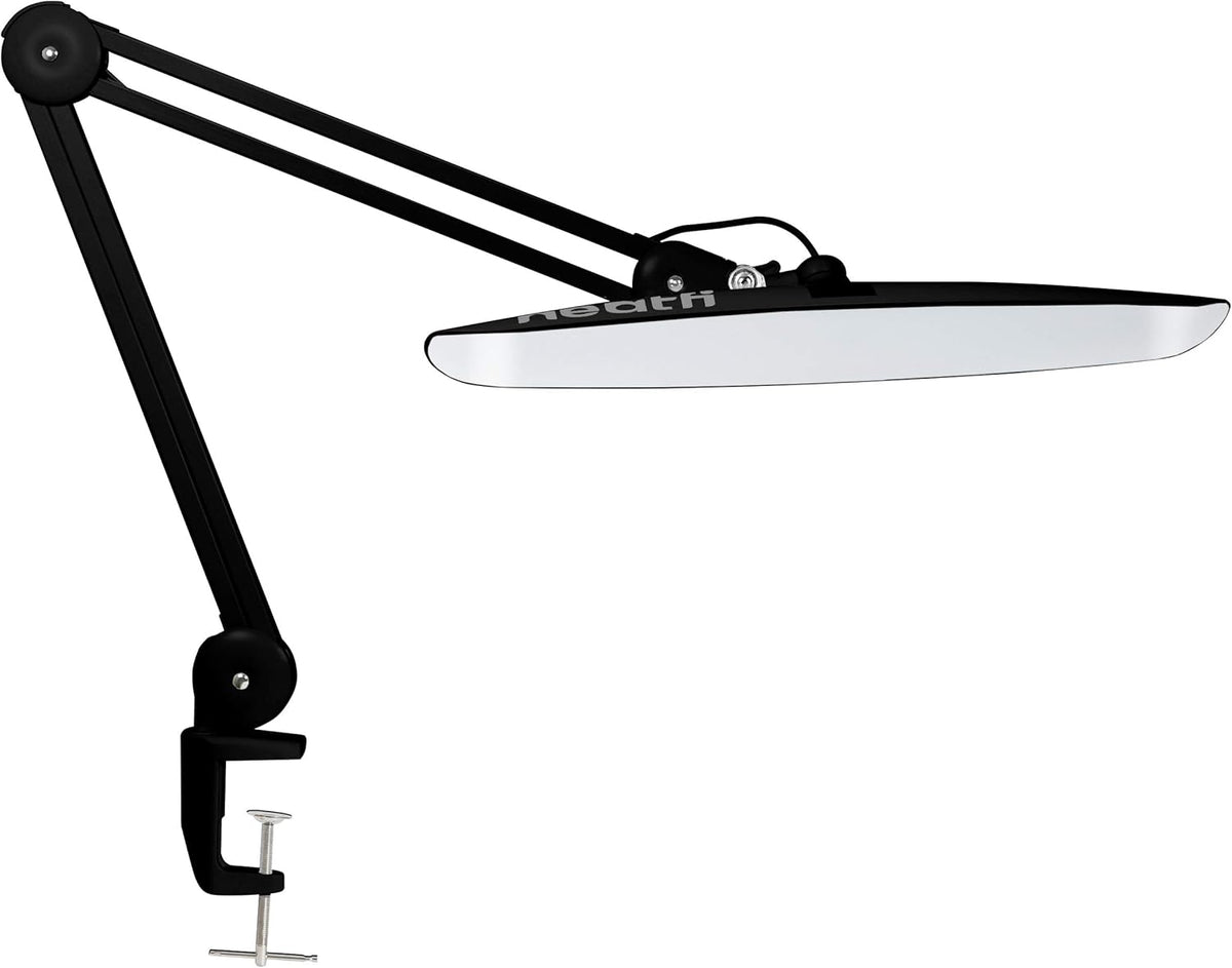 Rose Gold LED Desk Lamp with Clamp D34425
