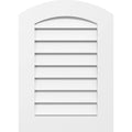 Arch Top Surface Mount PVC Gable Vent O615