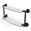 18x22 Two Tiered Glass Shelf Oil Rubbed Bronze X86831