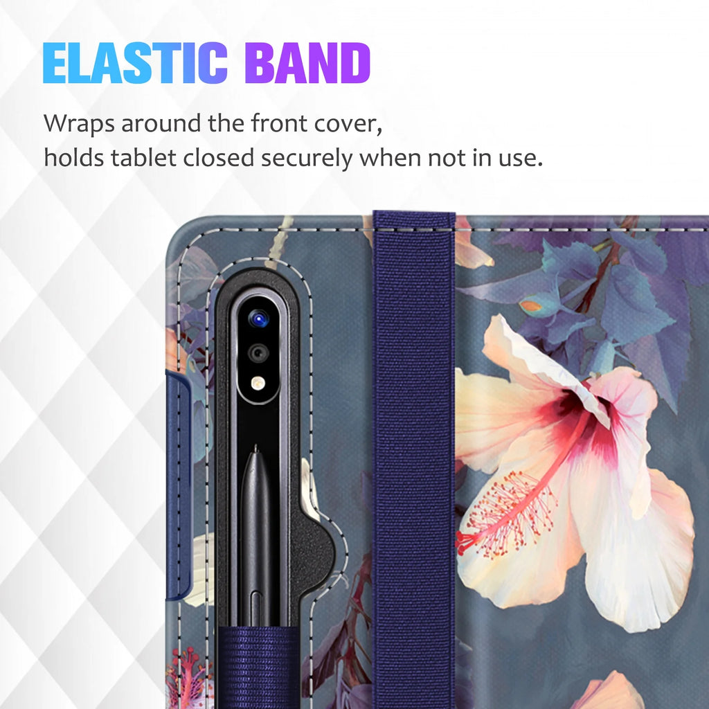 Blooming Hibiscus Protective Cover for Samsung Galaxy Tab S8 Plus E968