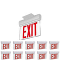 10-Pack Red LED Exit Sign J30235