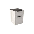 White and Brown File Cabinet J82263