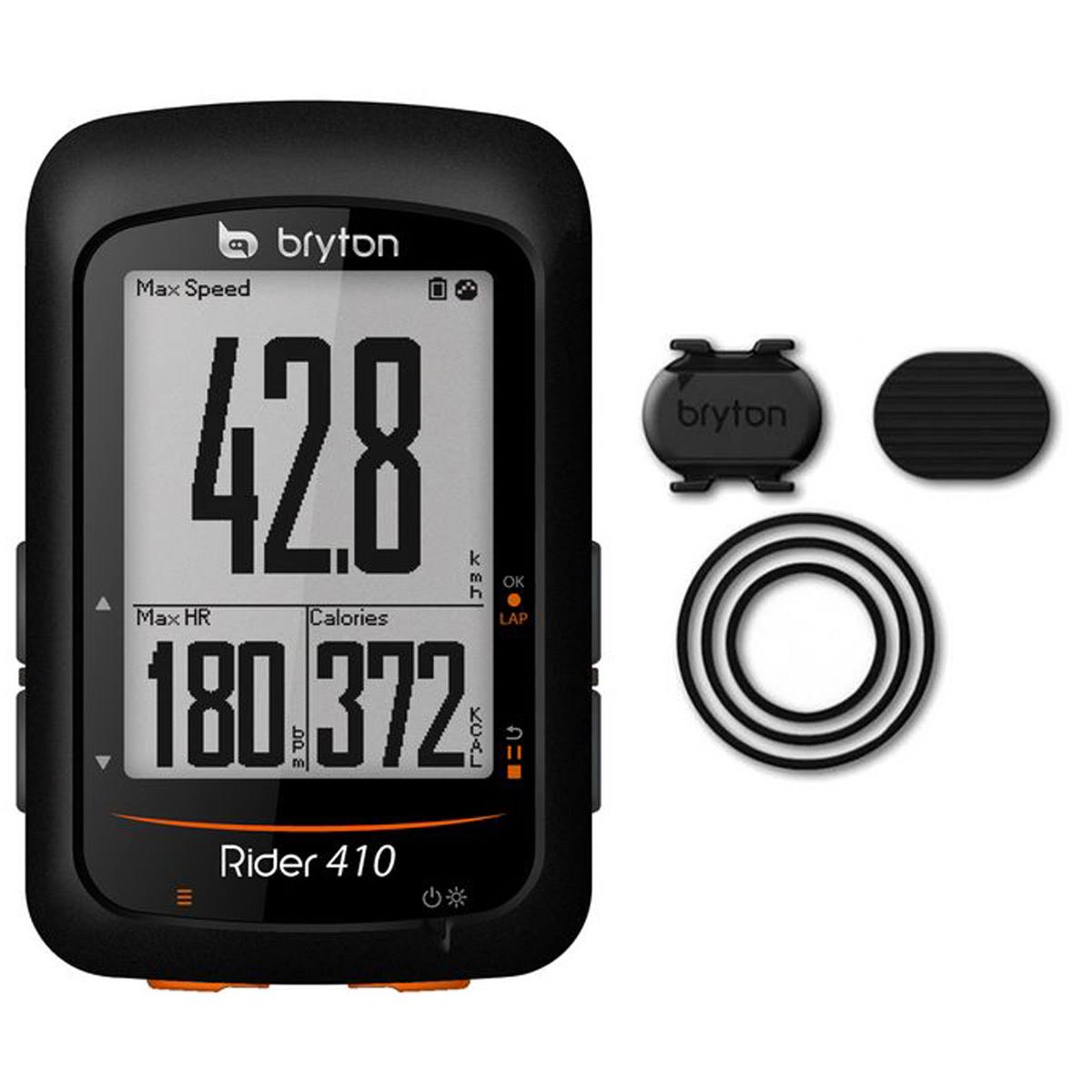 Black GPS Bike Computer E9285