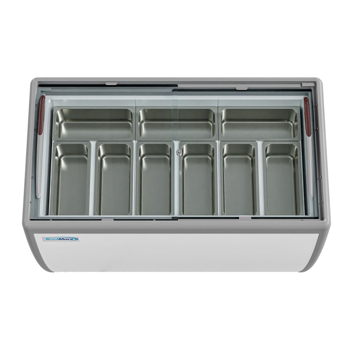 13 cu. ft. Gelato Dipping Cabinet Display Freezer with Sliding Glass Door F46405