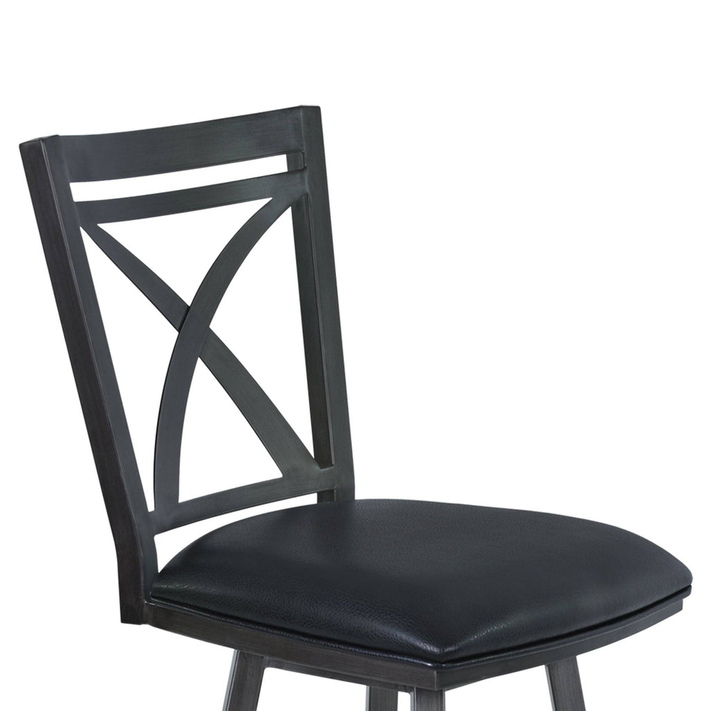 26 Counter Height Metal Swivel Barstool K6251