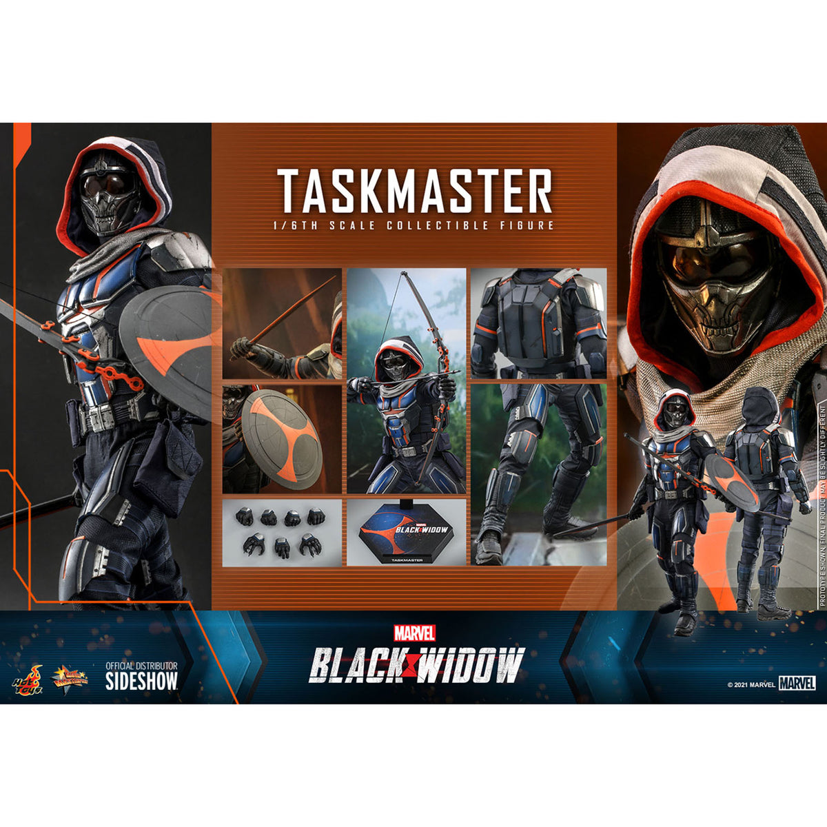 Black Widow Taskmaster Sixth Scale Figure Y37835