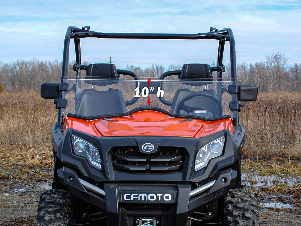 Half Windshield 1/4 Polycarbonate Hard Coated W53443