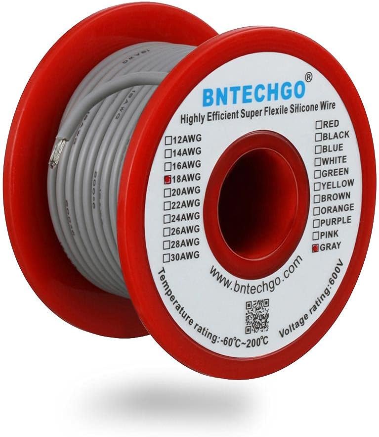 18 Gauge Silicone Wire Kit 7 Color Each 50 ft Stranded Tinned Copper Wire Pack of 2 C319250