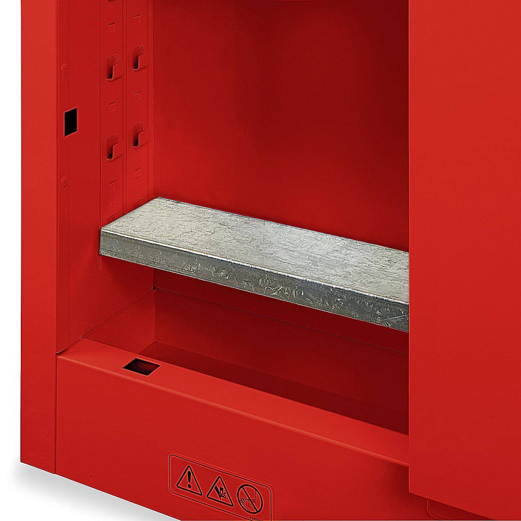 Red Manual Doors Flammable Storage Cabinet X92438