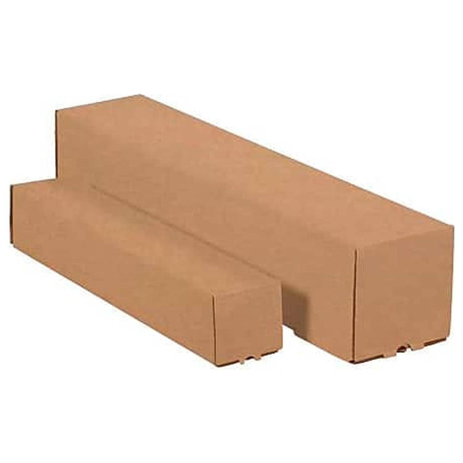 Kraft Square Mailing Tubes 25/Bundle S10022