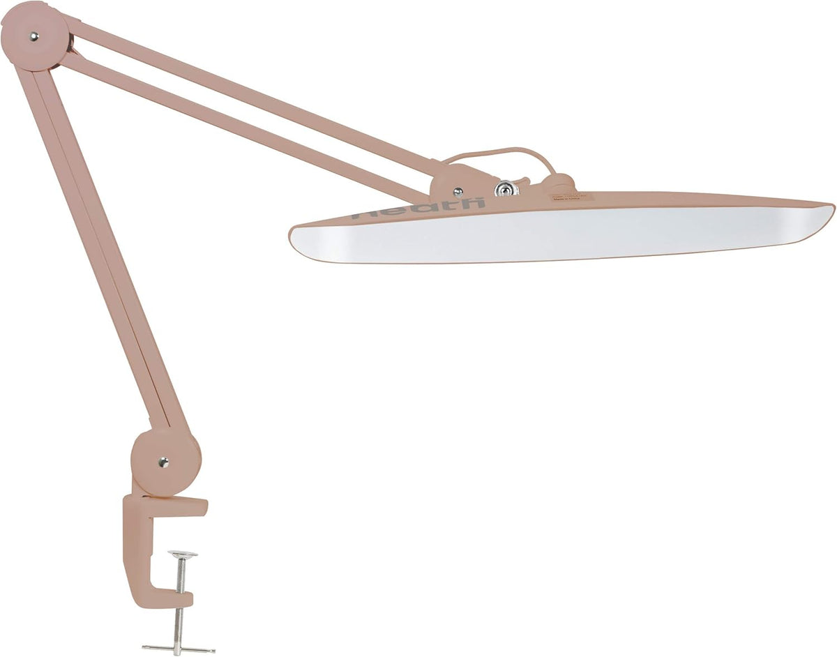 Rose Gold LED Desk Lamp with Clamp D34425