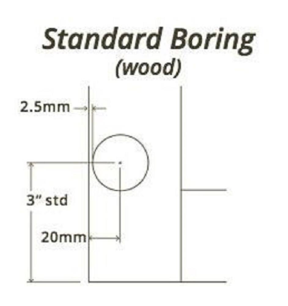 Unfinished Hard Maple Recess Panel Kitchen Cabinet Door M3923