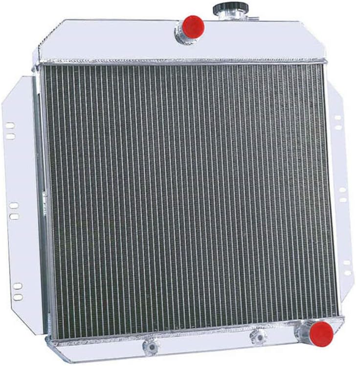 3 Row Core Aluminum Radiator with 16" Fan and Thermostat Relay Wire Kit P691
