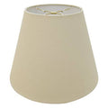 Antique Gold Curved Top Square Bell Lamp Shade C206884