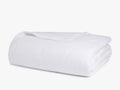 Twin/Twin XL White Cotton Quilt D163