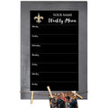 New Orleans Saints Chalkboard with Frame T647