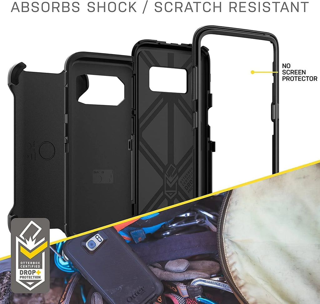 Screenless Edition Case for Samsung Galaxy S8 with Holster Clip N7818
