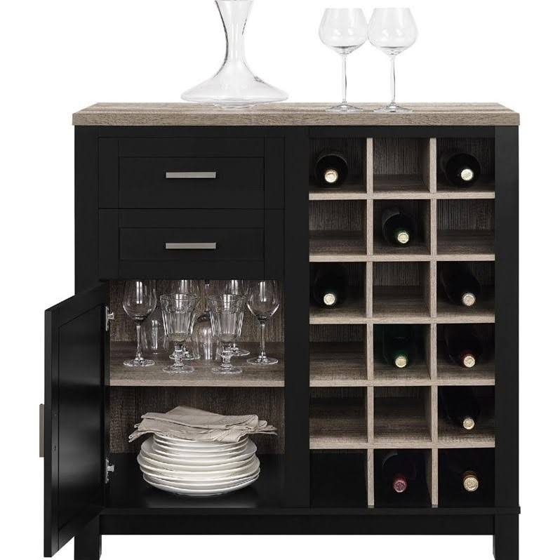 Black Bar Cabinet S641