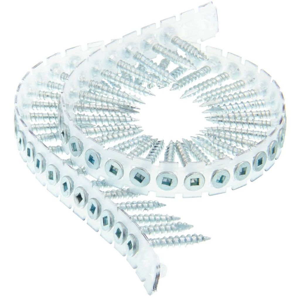 Clear Zinc Wood Screws (4,000-Pack) Z531