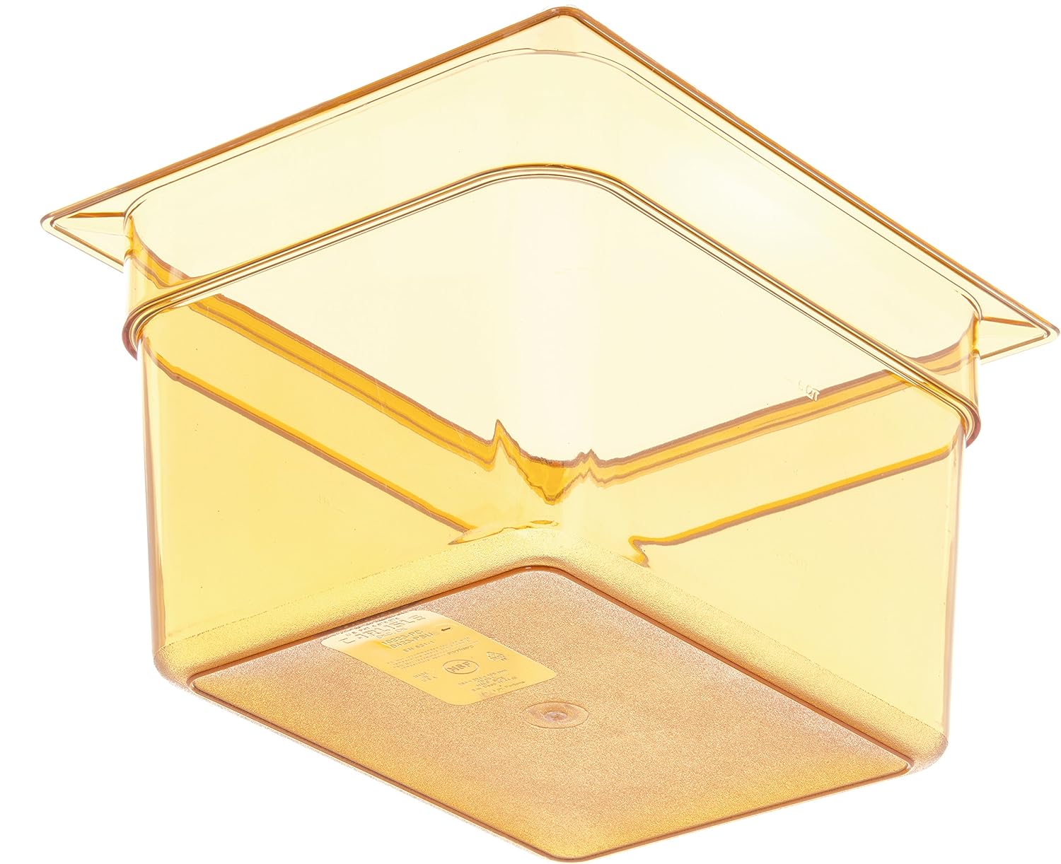 Amber Half Size 8" Deep Food Pan, Pack of 2 L268
