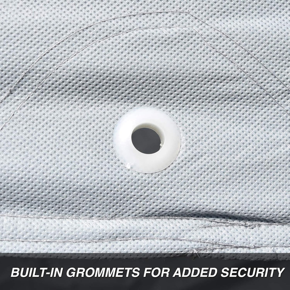 Gray Car Cover for Sedans up to 228 X422