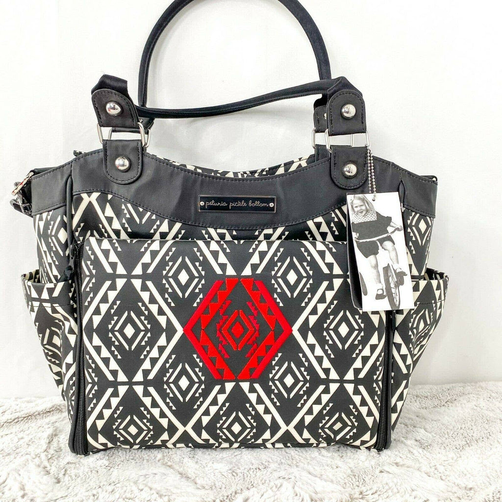 Black City Carryall Diaper Bag Z957497