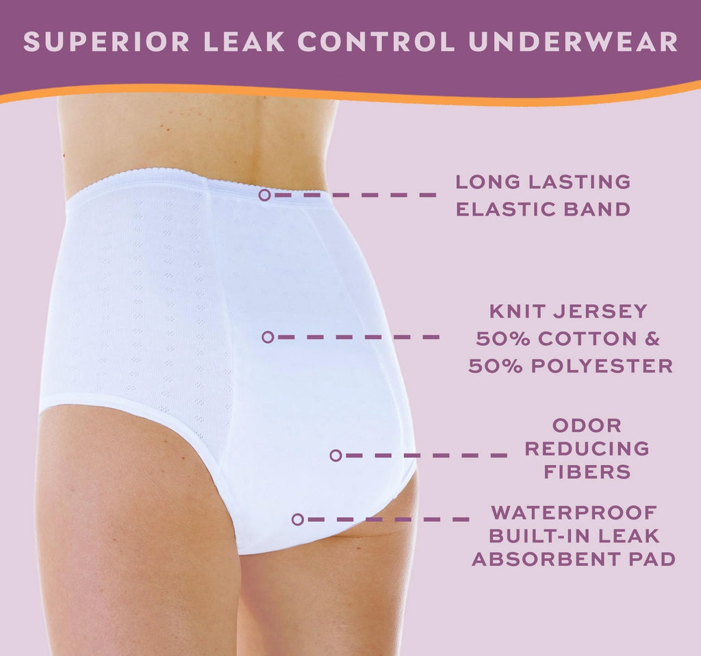 Reusable Super Absorbent Incontinence Underwear E9359