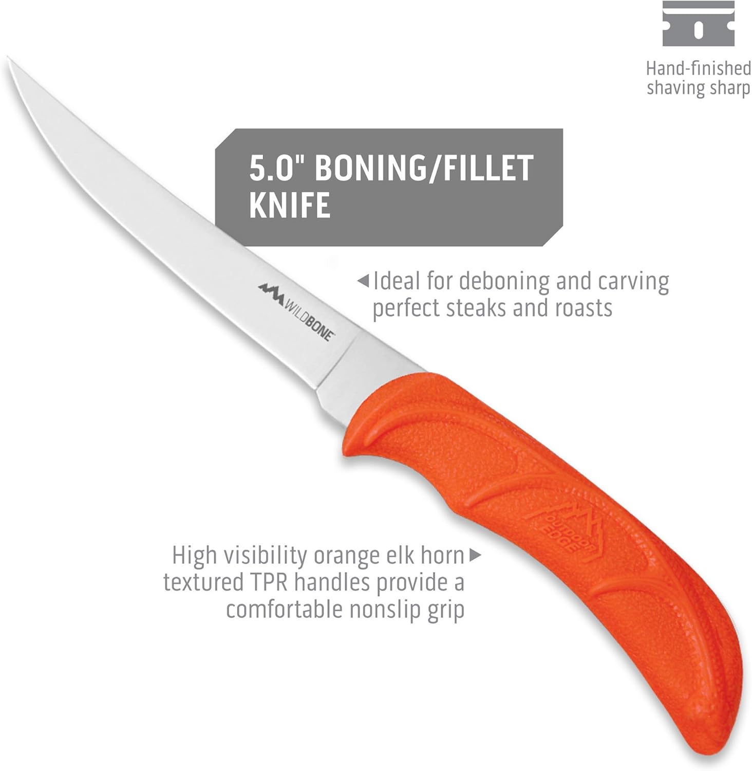 8-Piece Hunting Knife Set with Hard-Side Carry Case L815