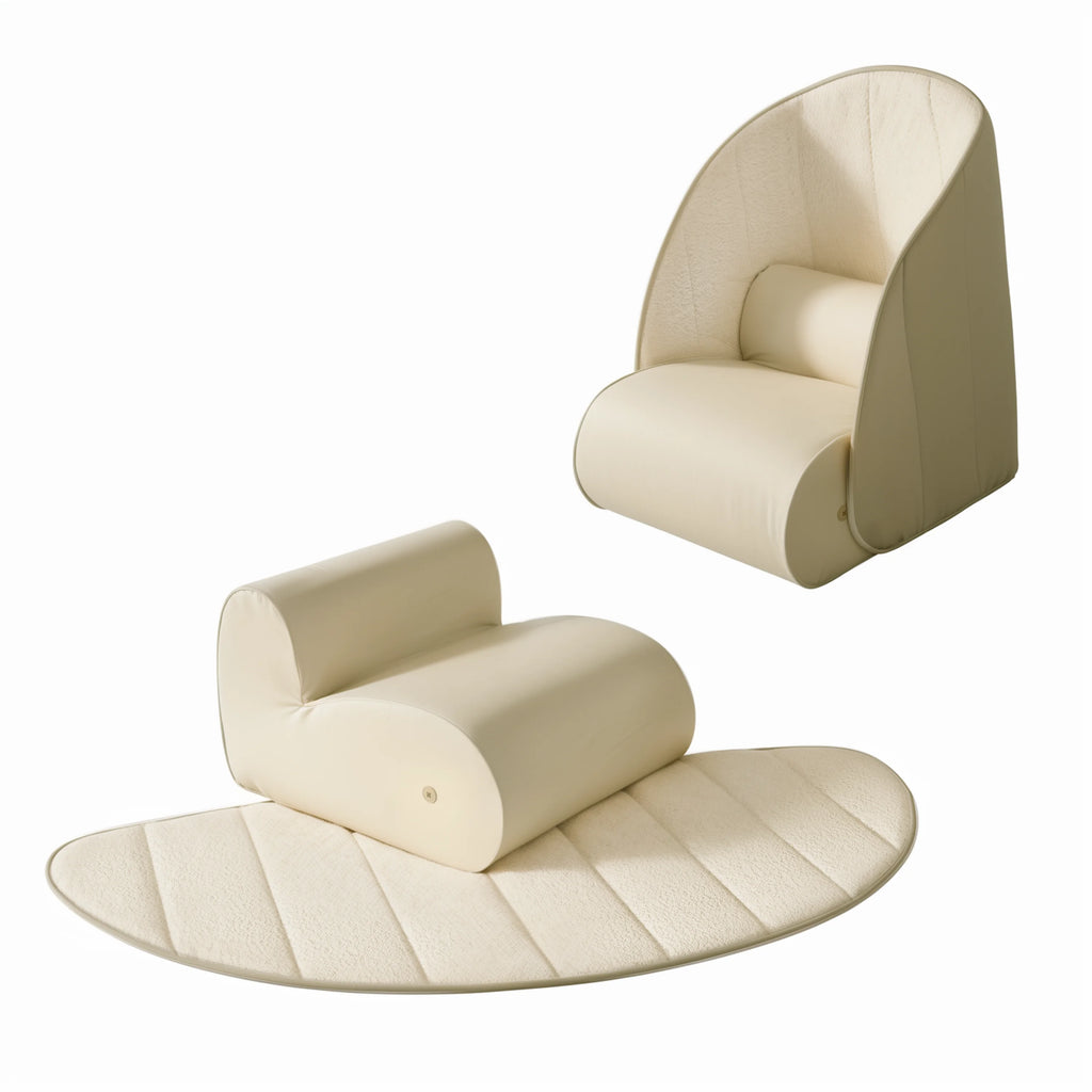 Creative Kids Floor Cushion Sofa Chair with Removable Blanket N8203
