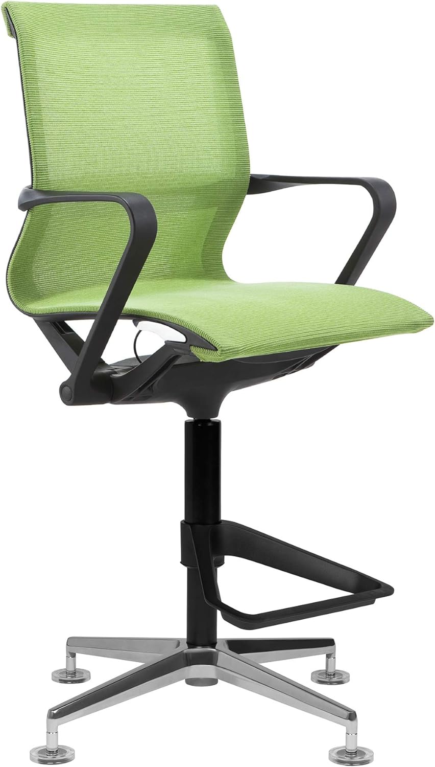 Black Mesh Drafting Chair A944