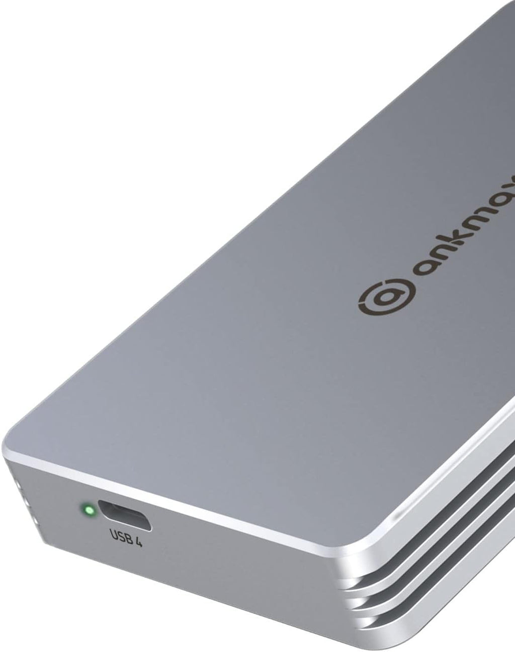 USB4 Enclosure for NVMe M.2 SSD, Aluminum External Hard Drive Enclosure V2237