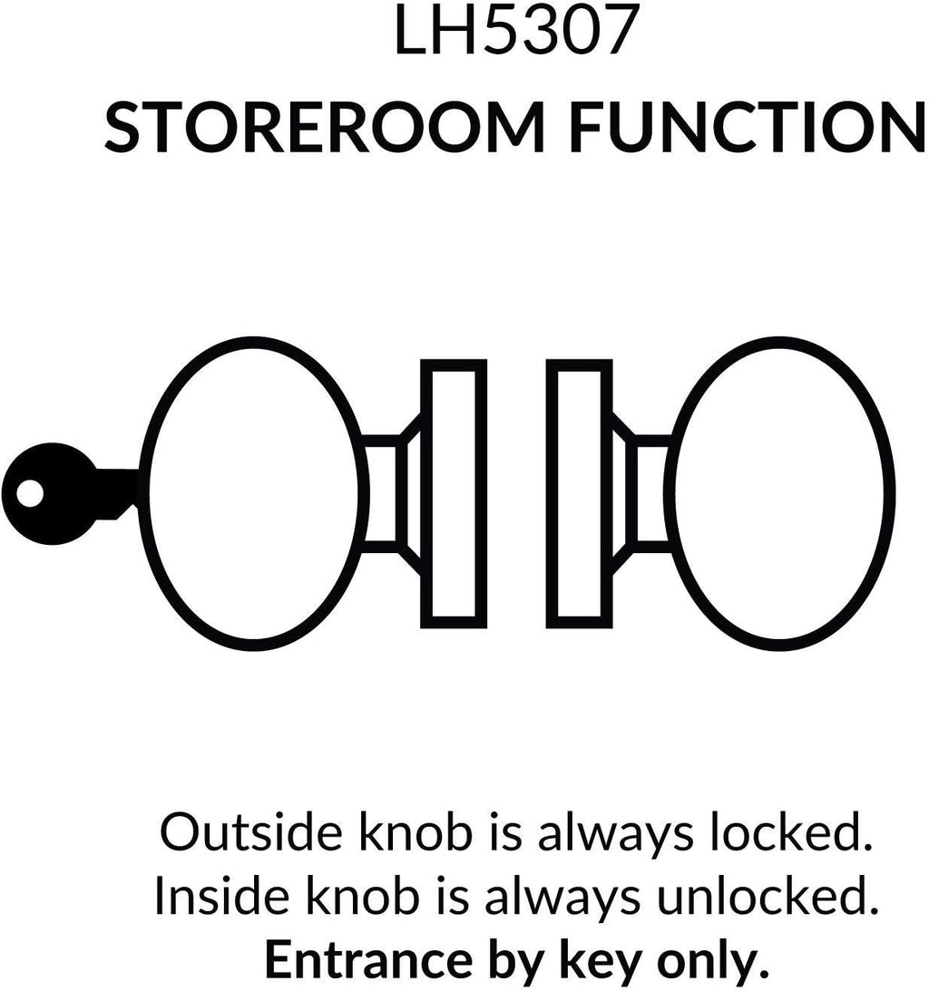 Polished Brass Cylindrical Door Knob F783862