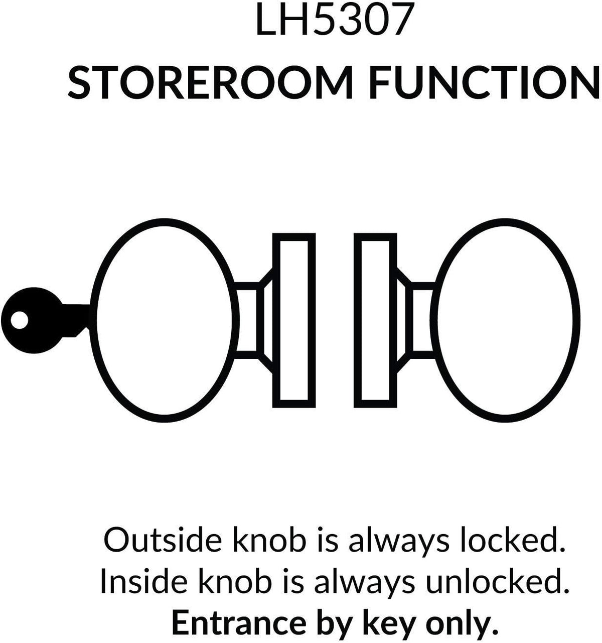 Polished Brass Cylindrical Door Knob F783862