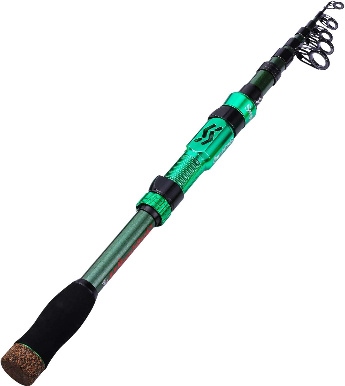Telescopic Fishing Rod 24 Ton Carbon Fiber Travel Fishing Pole A60350