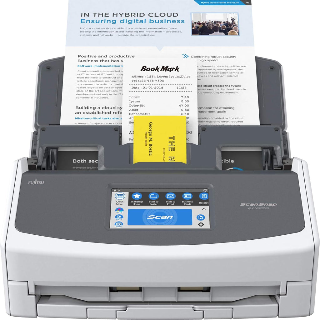 Black Document Scanner W652251