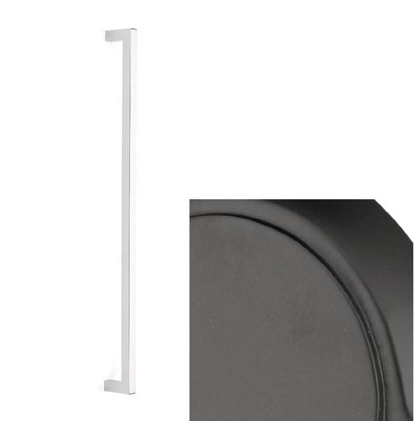 18x22 Centers Flat Black Appliance Pull U3466