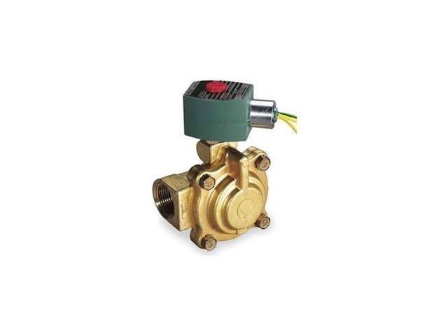 Slow Closing Solenoid Valve, Brass, NC V72989